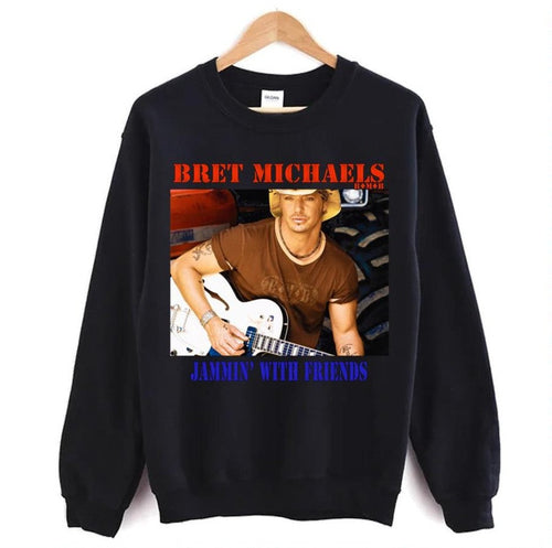 2023 New Tour Bret Michaels Jamming Unisex Sweatshirt