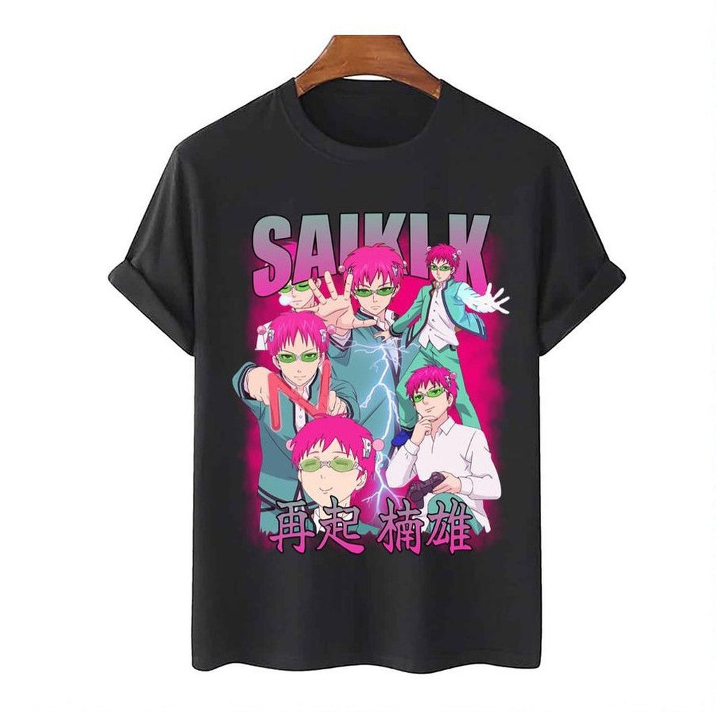Saiki Kusuo Japanese Anime The Disastrous Life Of Saiki K Unisex T-Shirt