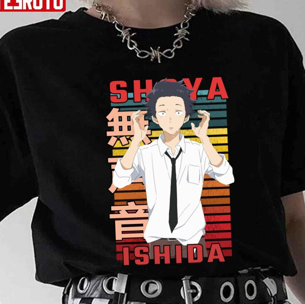 Shoya Ishida A Silent Voice Eiga Koe No Katachi Anime Design Unisex T-shirt