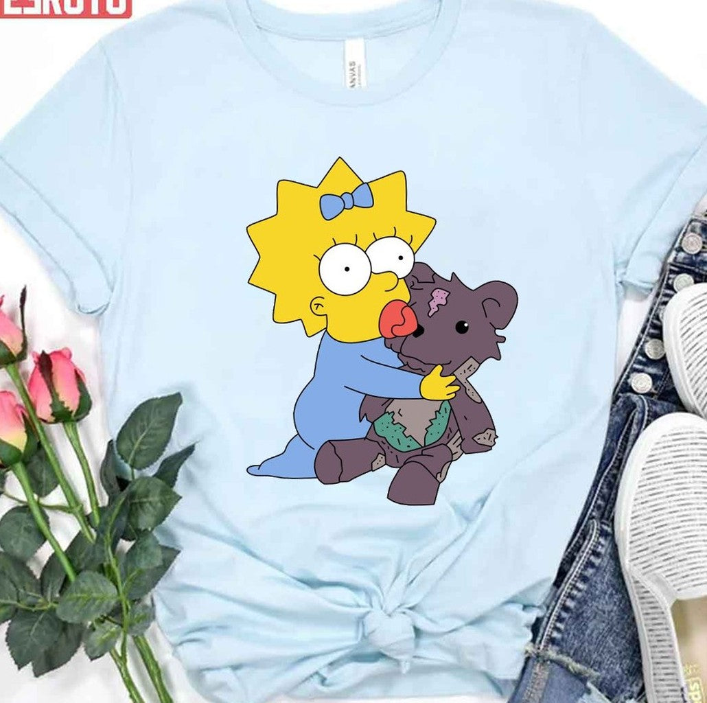 Mr Burns Maggie And Bobo The Simpsons Unisex T-Shirt