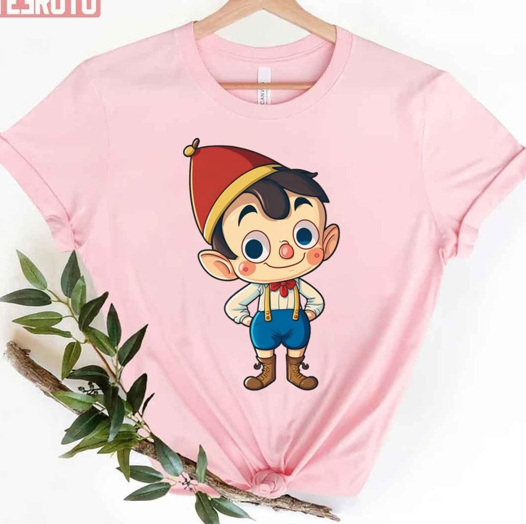 Pinocchio Looking At You With Thinking Don't Lie To Me Unisex T-Shirt