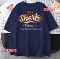 Sherk Last Name Sherk Family Name Crest Unisex T-Shirt