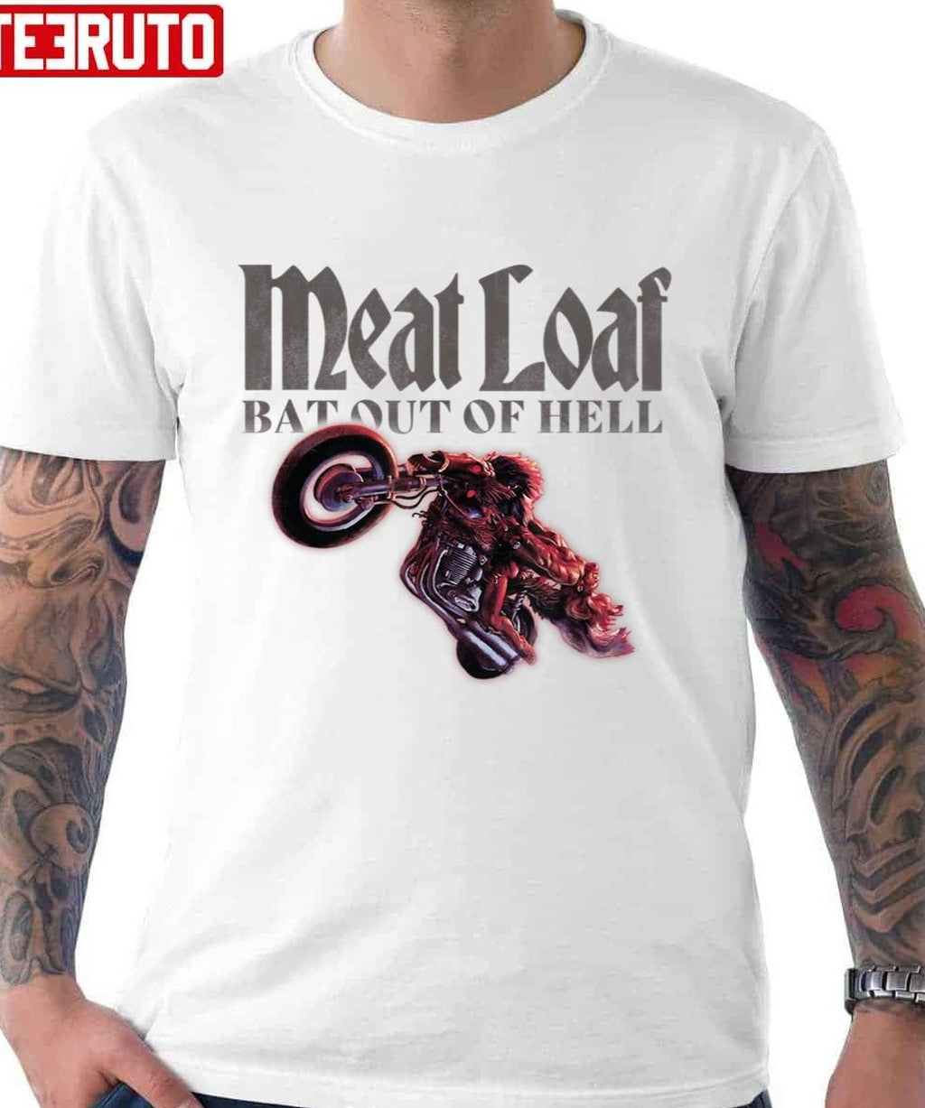Bat Out Of Hell Bike Meat Loaf Unisex Hoodie