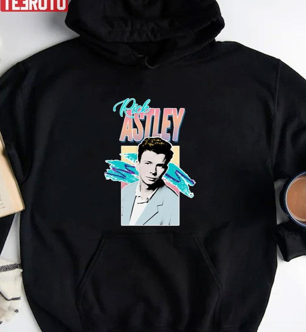 80s Aesthetic Tribute Rick Astley Unisex T-Shirt