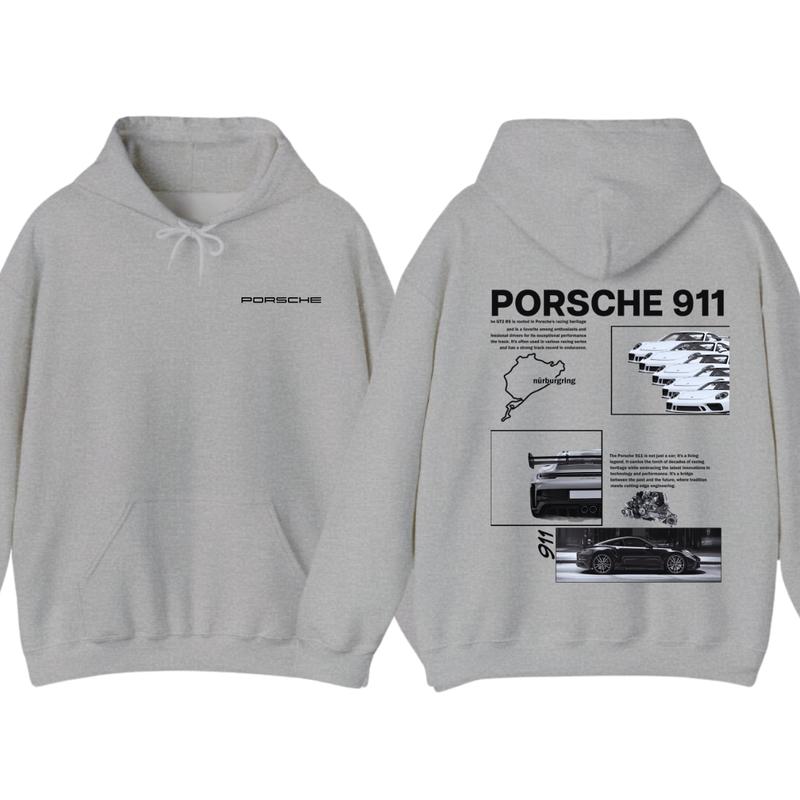 Porsche Heritage T-Shirt Hoodie Elevate Your Style with Comfort and Legendary Design Casual Cotton