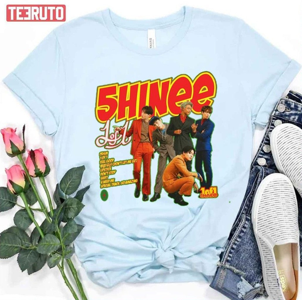 Shinee Tracklist Graphic Unisex T-Shirt