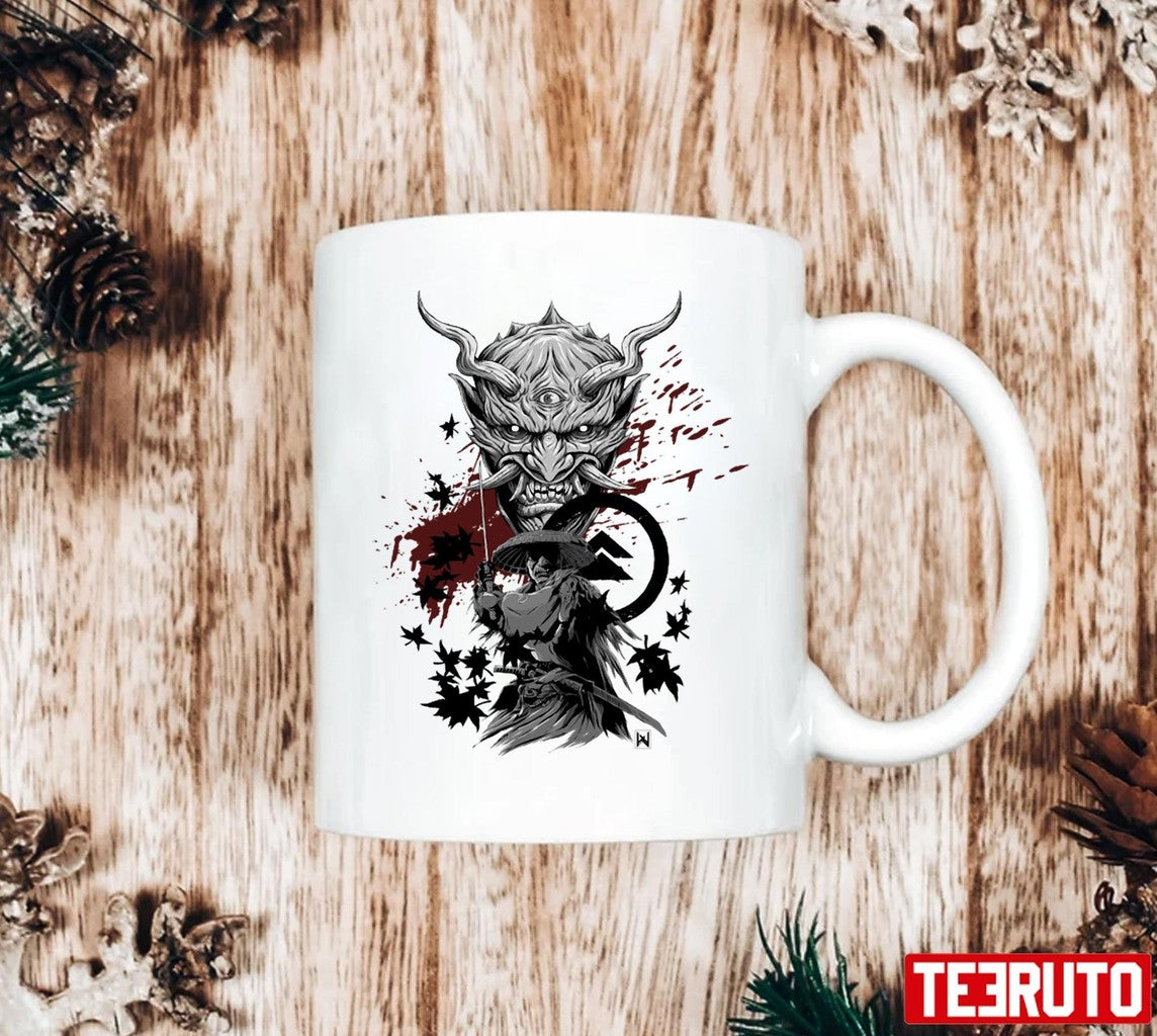 The Demon Mask Ghost Of Tsushima Unisex Sweatshirt