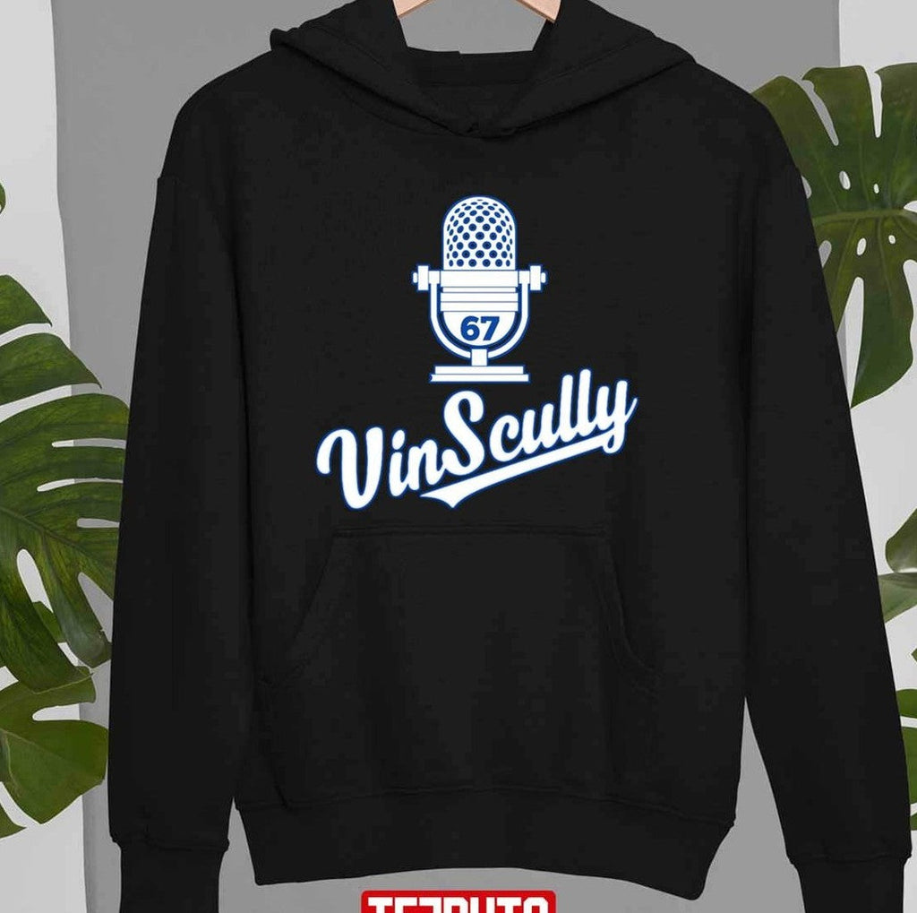 67 Vin Scully Los Angeles MLB Baseball Design Unisex T-Shirt