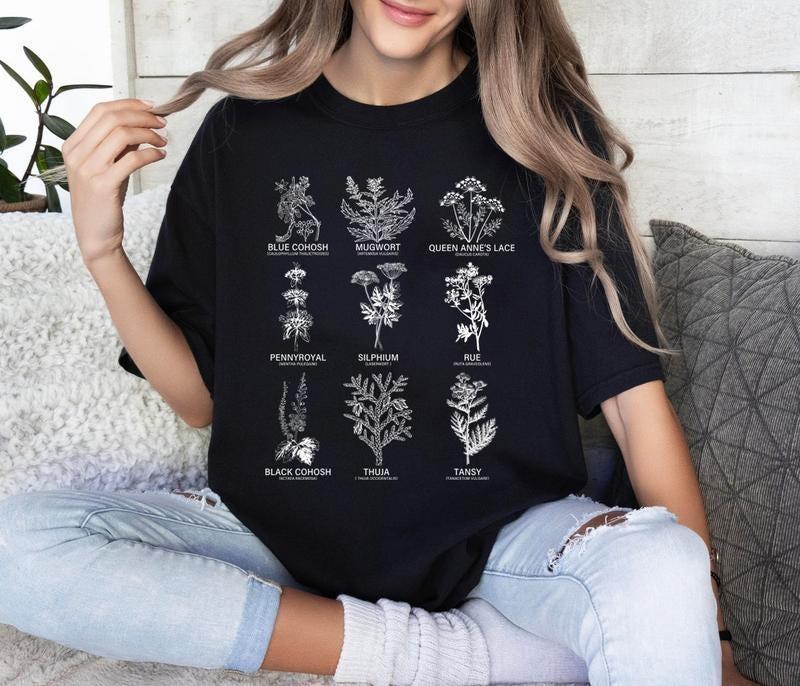 Herbs For Reproductive Freedom Shirt, Women's Right T-shirt Sweatshirt Hoodie, Feminist Equality Tees, Girl Power Shirt, Womenswear Cotton Tops