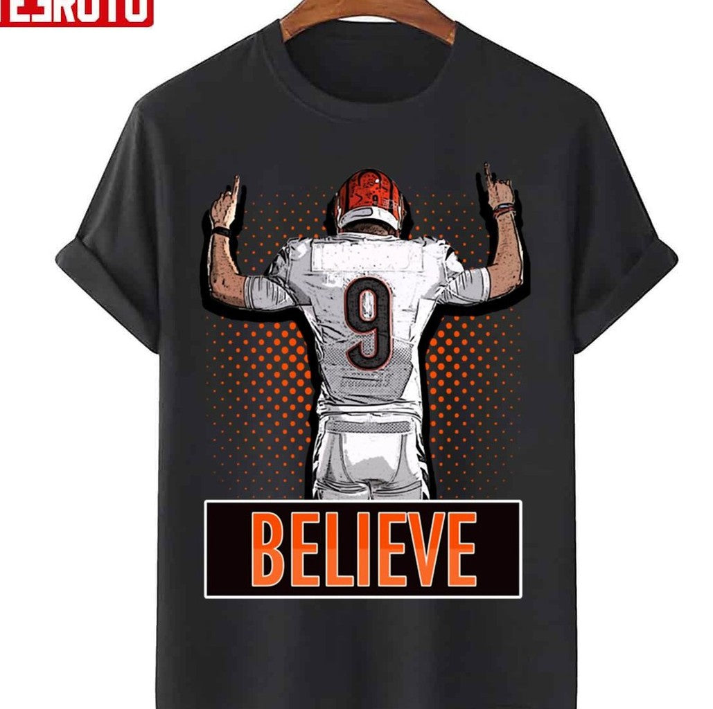 Believe Joe Burrow Graphic Unisex Sweatshirt