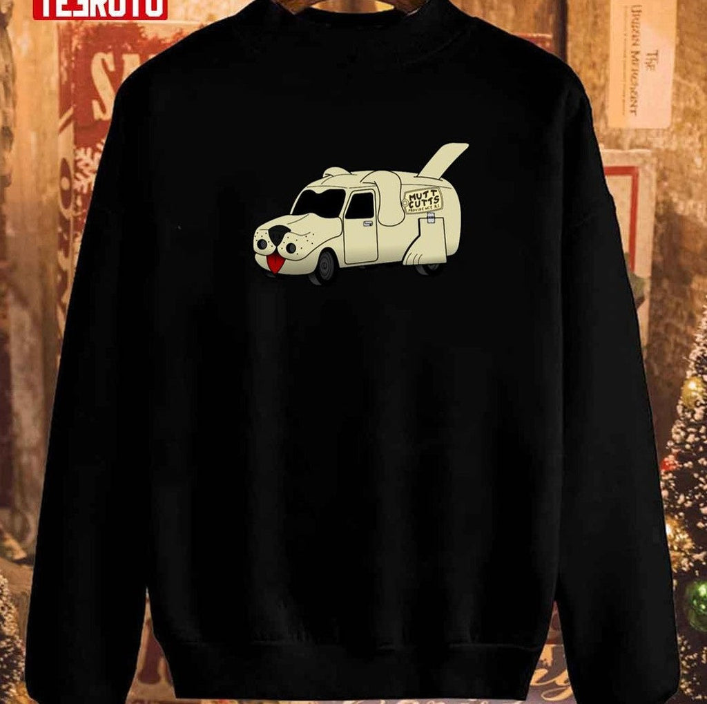 Mutt Cutts Van Vintage Unisex Sweatshirt