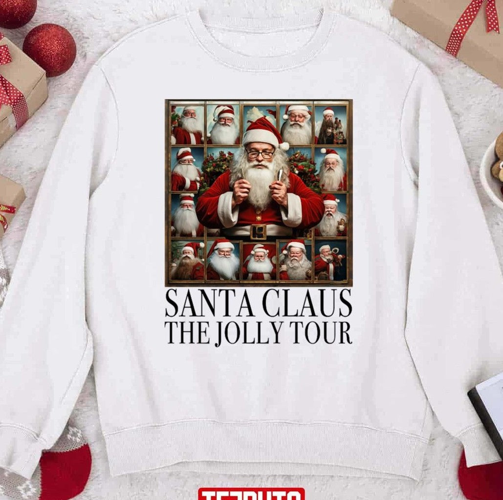 Santa Claus The Jolly Tour Unisex Sweatshirt