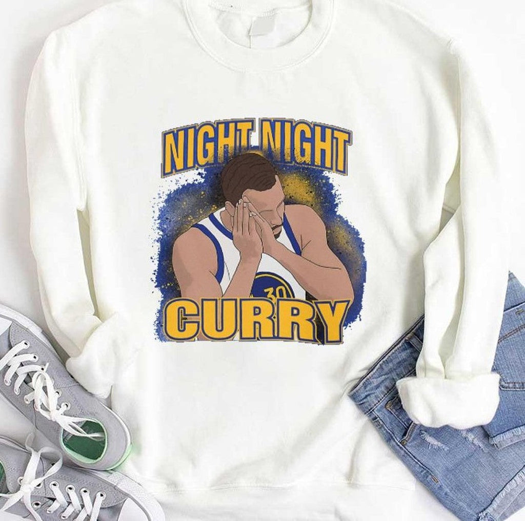 Night Night Stephen Curry Basketball Player Meme Fanmade Unisex Hoodie