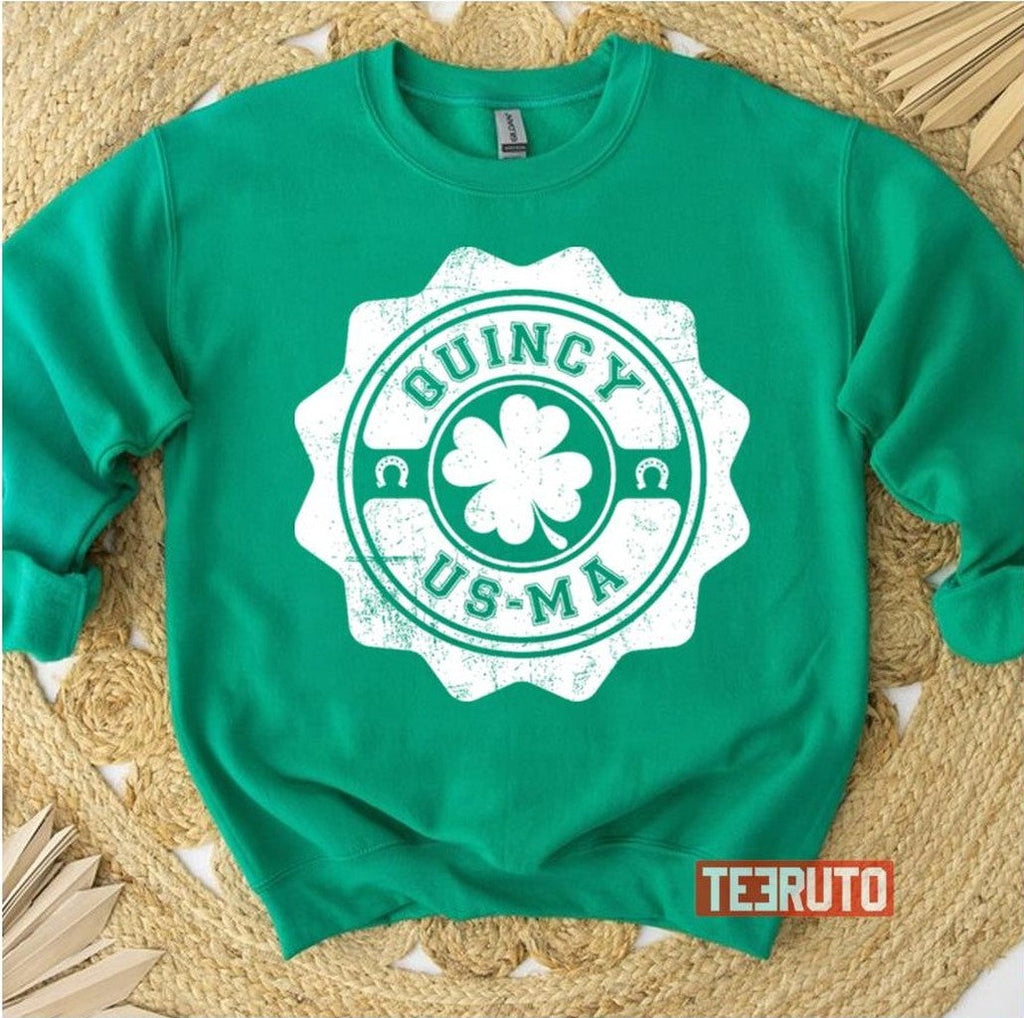Quincy Massachusetts Saint Patrick's Day Unisex Sweatshirt