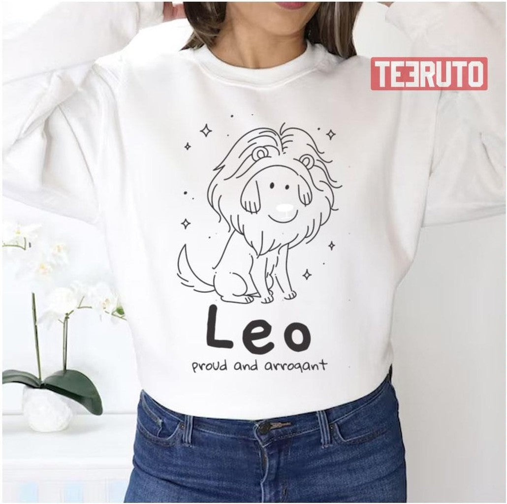 Baby Leo Zodiac Sign Astrology Unisex Sweatshirt
