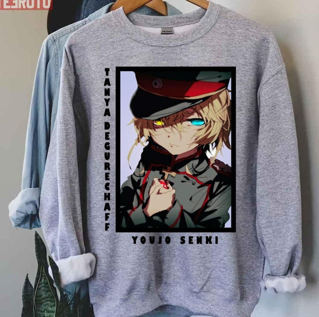 Tanya Von Degurechaff Anime Japanese Unisex T-Shirt