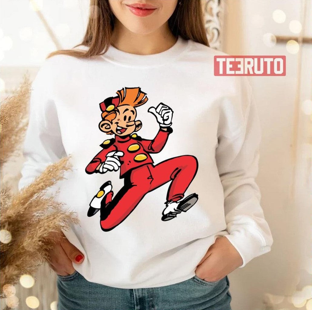 Spirou Running Gaston Lagaffe Unisex T-Shirt