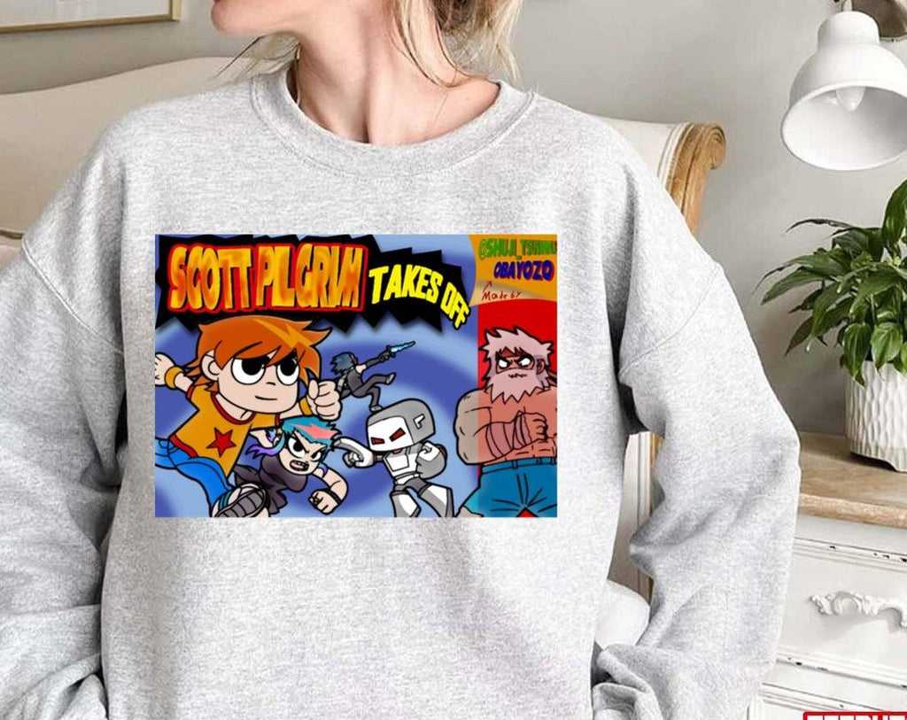 Scott Pilgrim Super Smash Unisex Sweatshirt