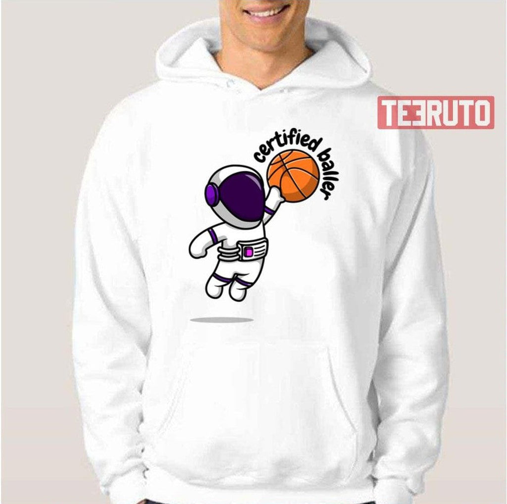 Astronaust Design Certified Baller Unisex T-Shirt