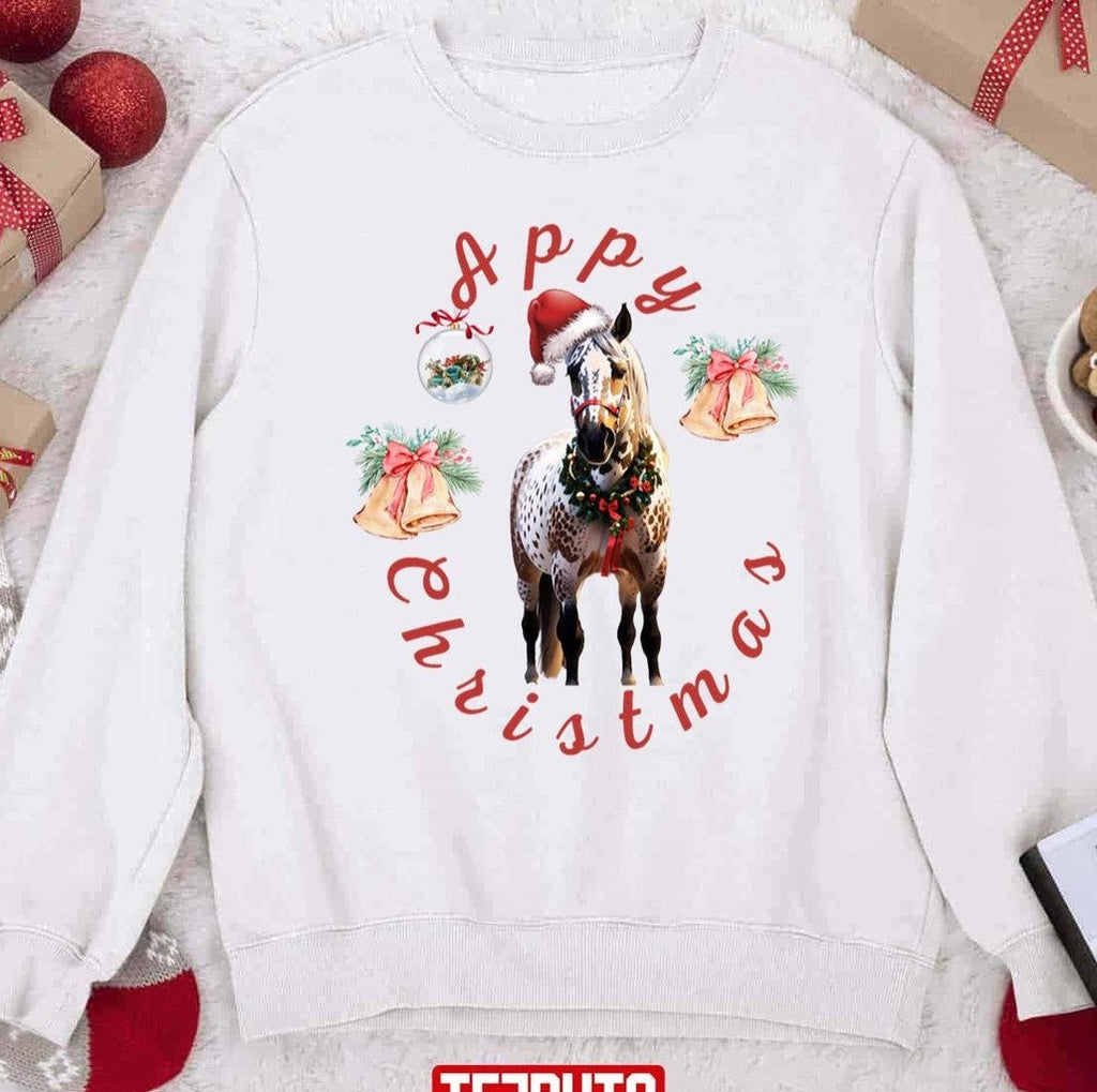 Appaloosa Christmas Animated Sweatshirt