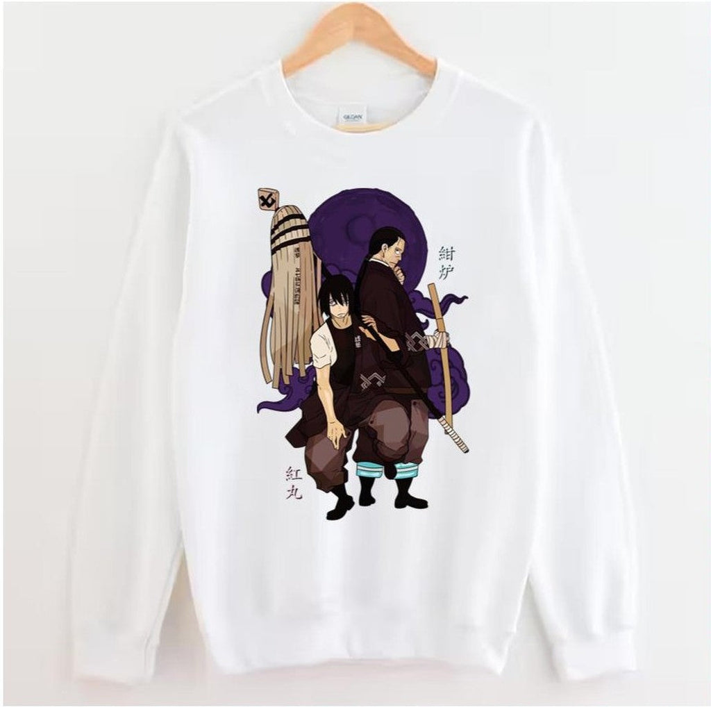 Benimaru X Konro Fire Force Vintage Unisex Sweatshirt