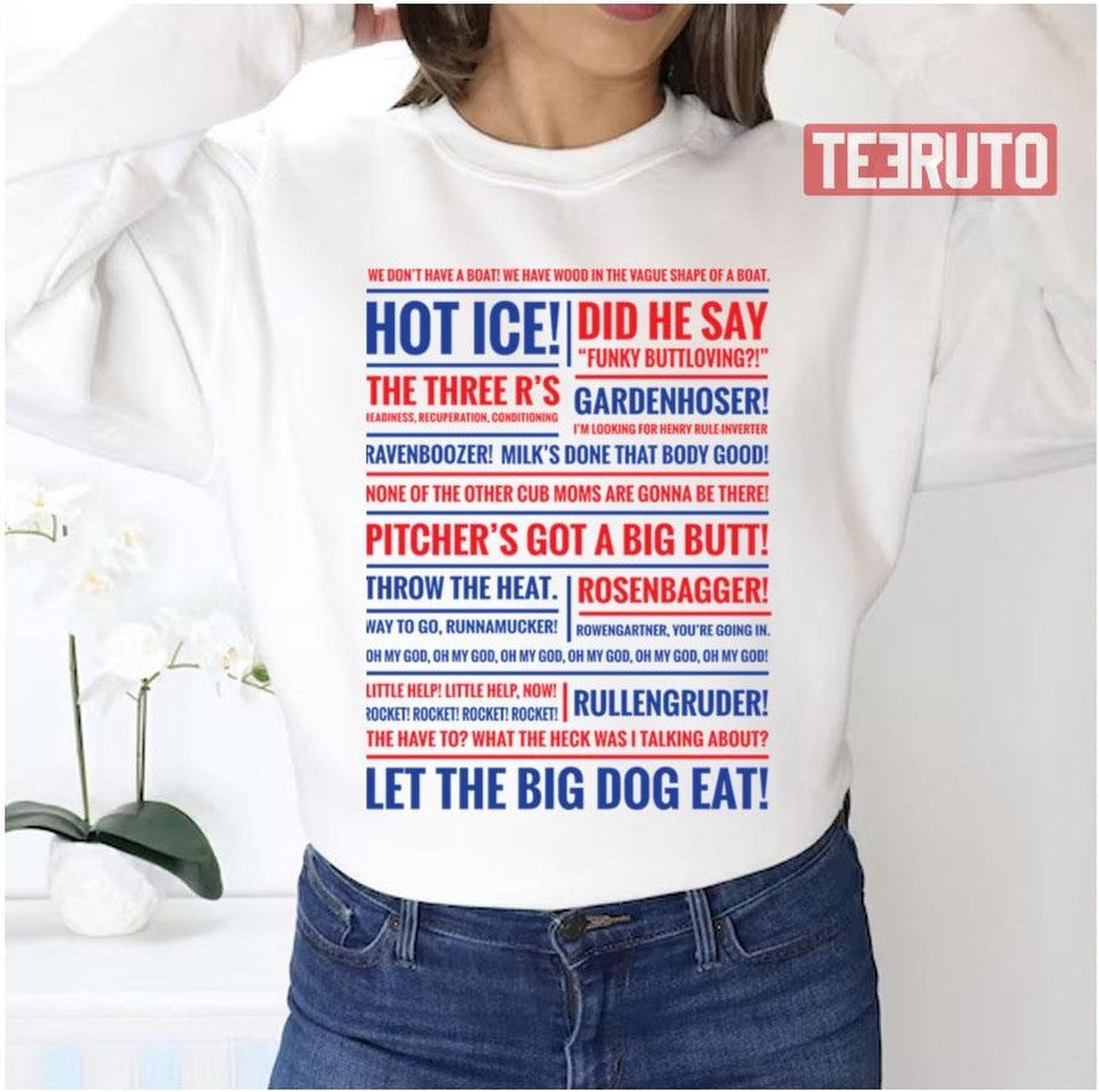 Rookie Of The Year Typographic Quotes Unisex Sweatshirt