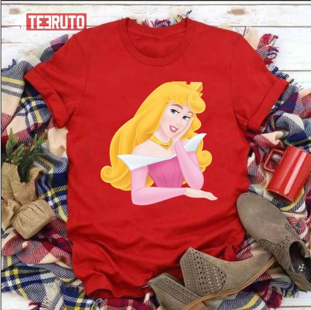 Aurora Headshot Sleeping Beauty Unisex T-Shirt
