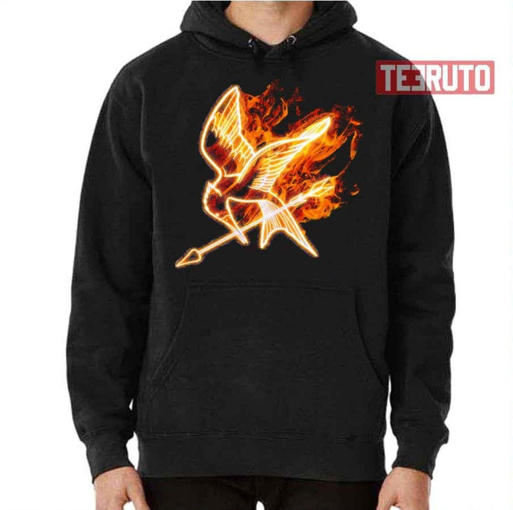 Bird Catching Fire The Hunger Games Unisex T-Shirt
