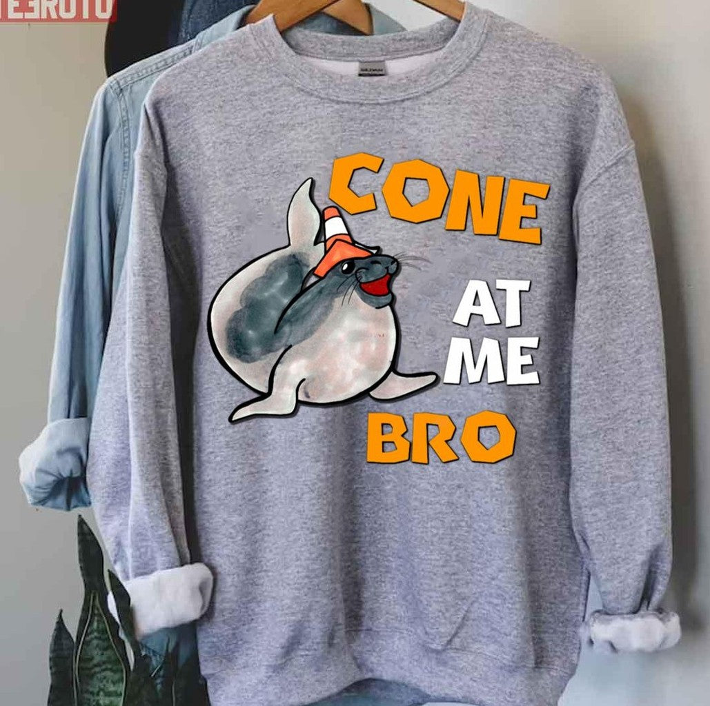 Neil The Seal Cone At Me Bro Unisex T-Shirt
