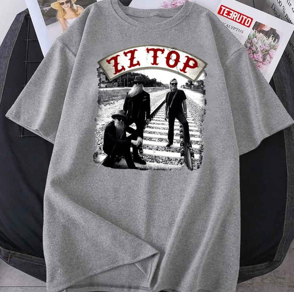 Rocker Band Zz T.O.P Poster Rail Unisex T-Shirt