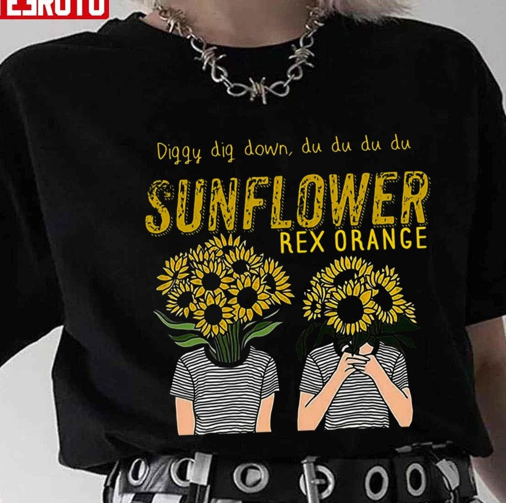 Sunflower Rex Orange County Diggy Dig Down Unisex T-shirt