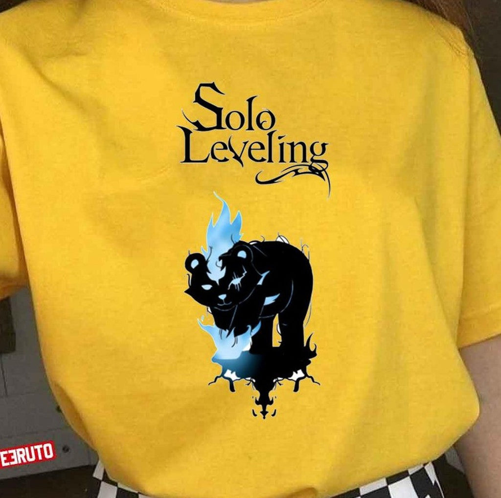 Anime Black Art Solo Leveling Unisex T-Shirt