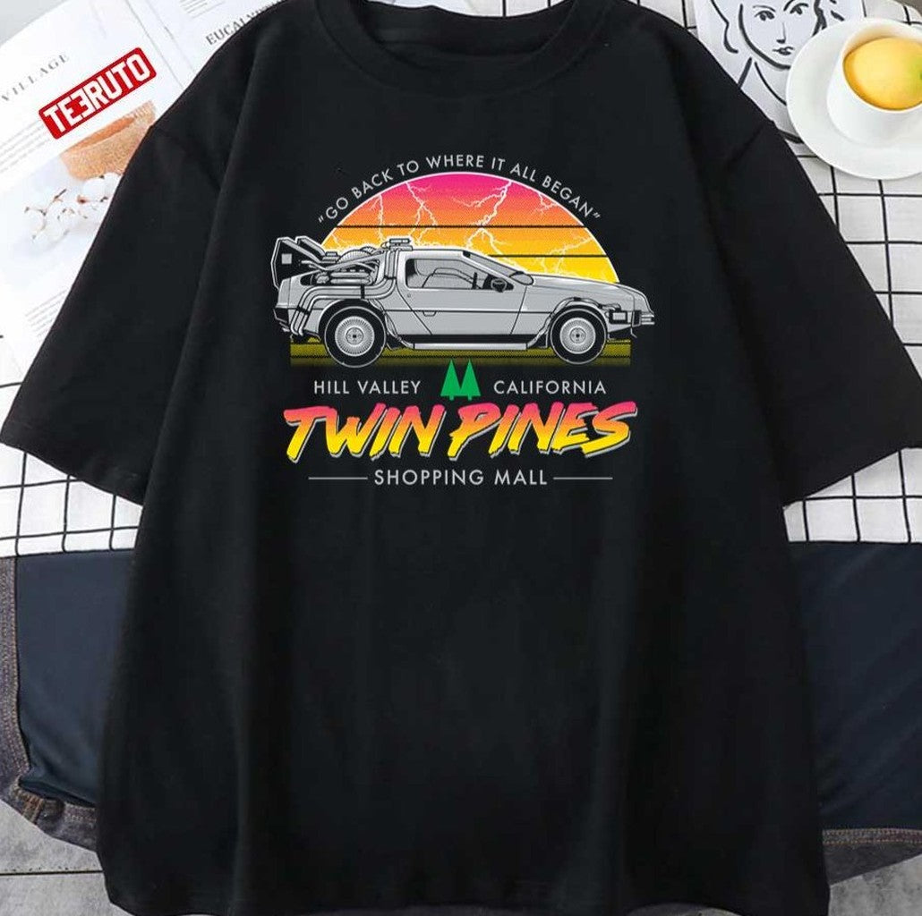 Back To The Mall Twin Pines Unisex T-Shirt