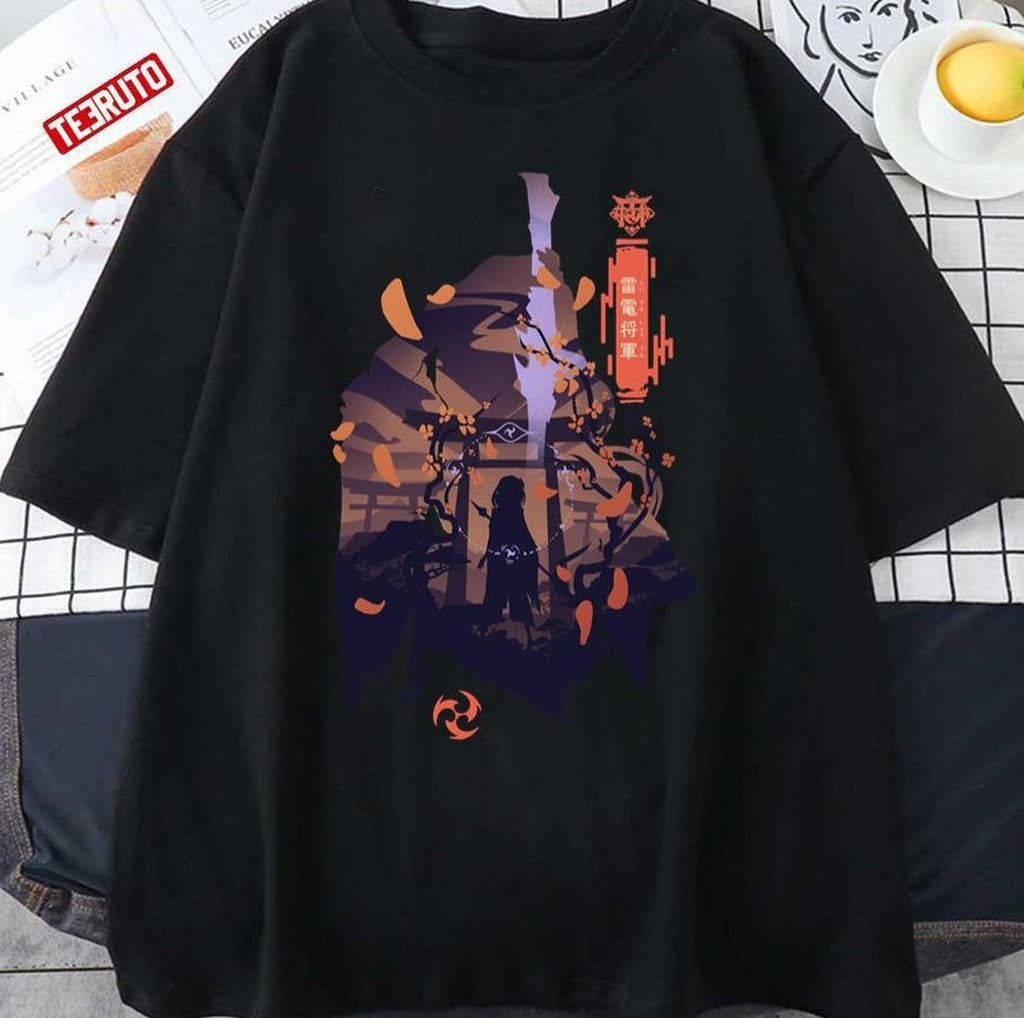 Raiden Shogun Genshin Impact Art Unisex T-Shirt