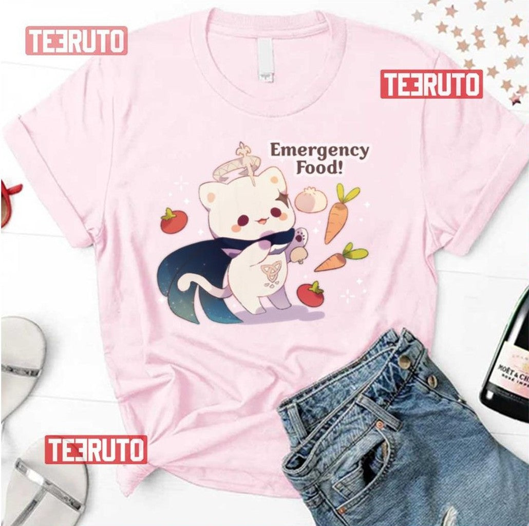 Paimon Emergency Food Genshin Impact Unisex T-Shirt