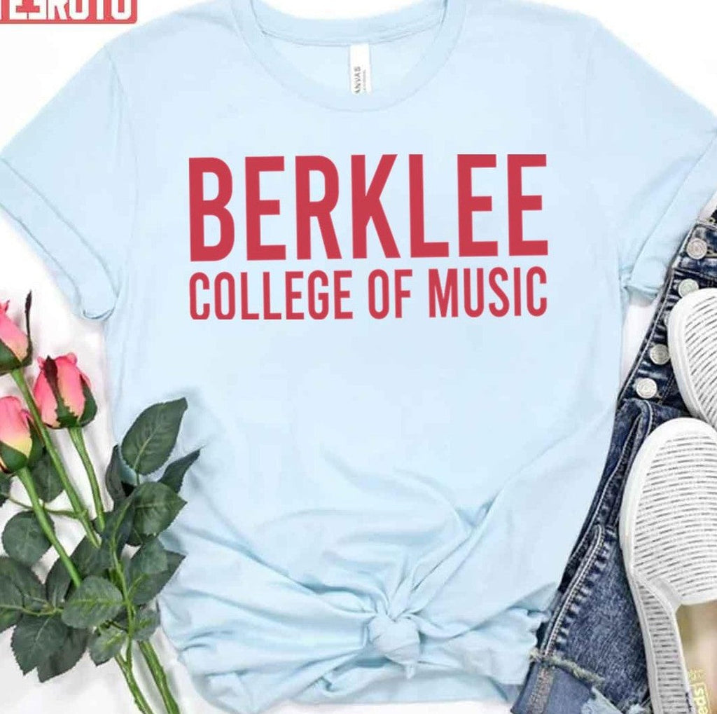 Berklee Music Retro Brand Mock Twist S S Unisex T-Shirt