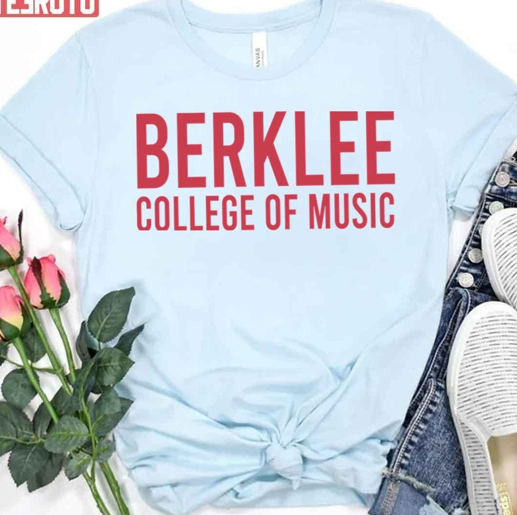 Berklee Music Retro Brand Mock Twist S S Unisex T-Shirt