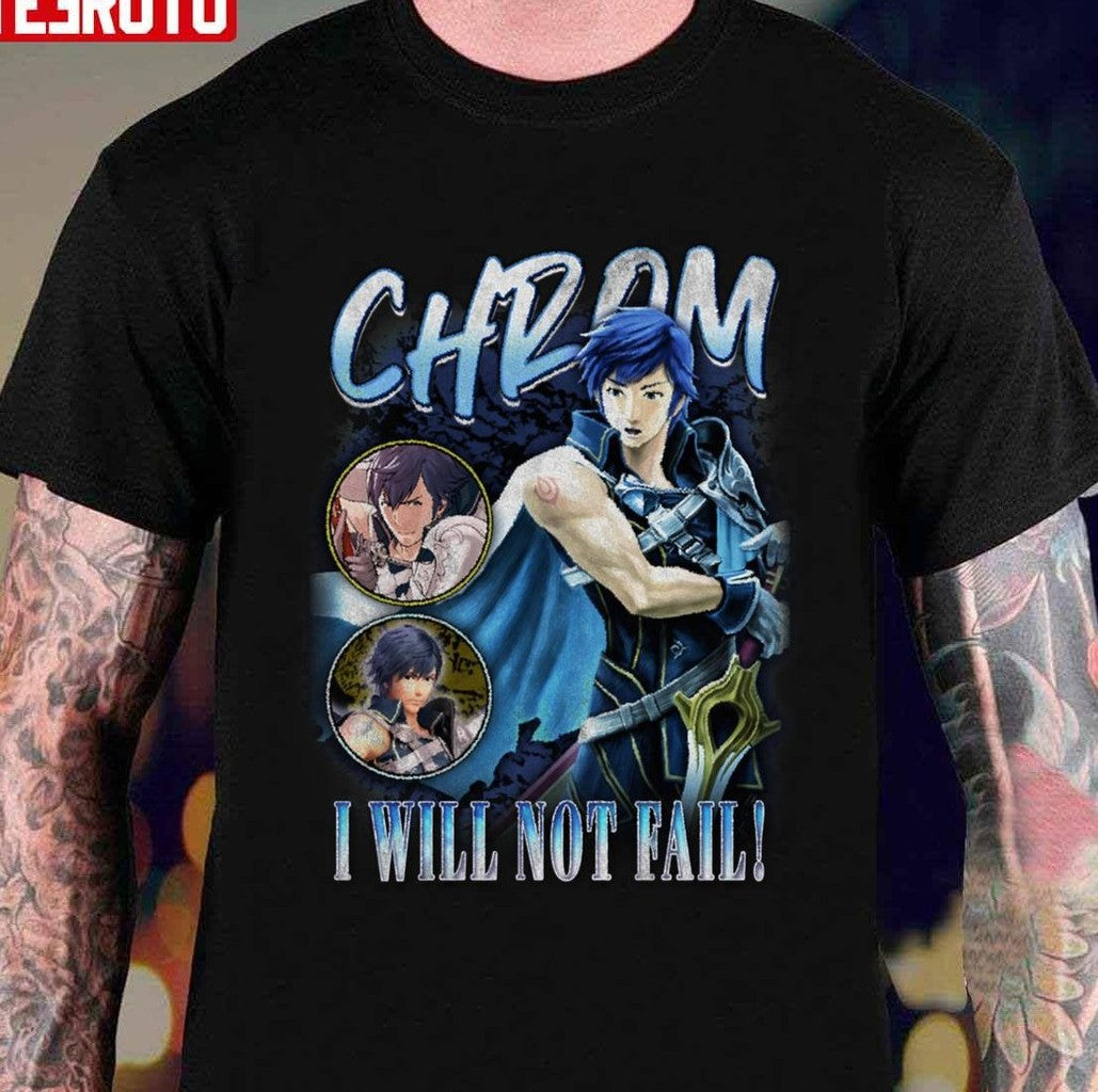 Prince Falchion Chrom Fire Emblem I Will Not Fail Vintage Unisex T-shirt