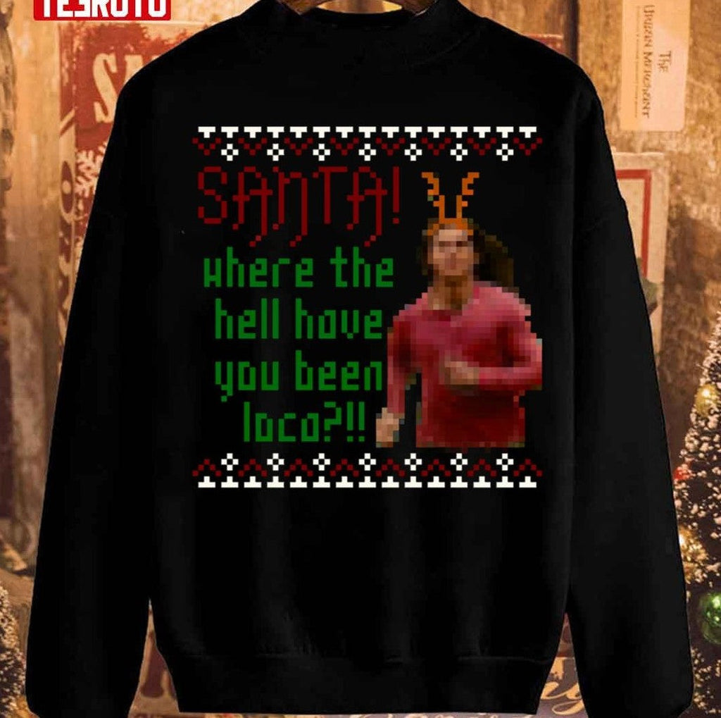 Santa Loca Christmas Unisex Sweatshirt