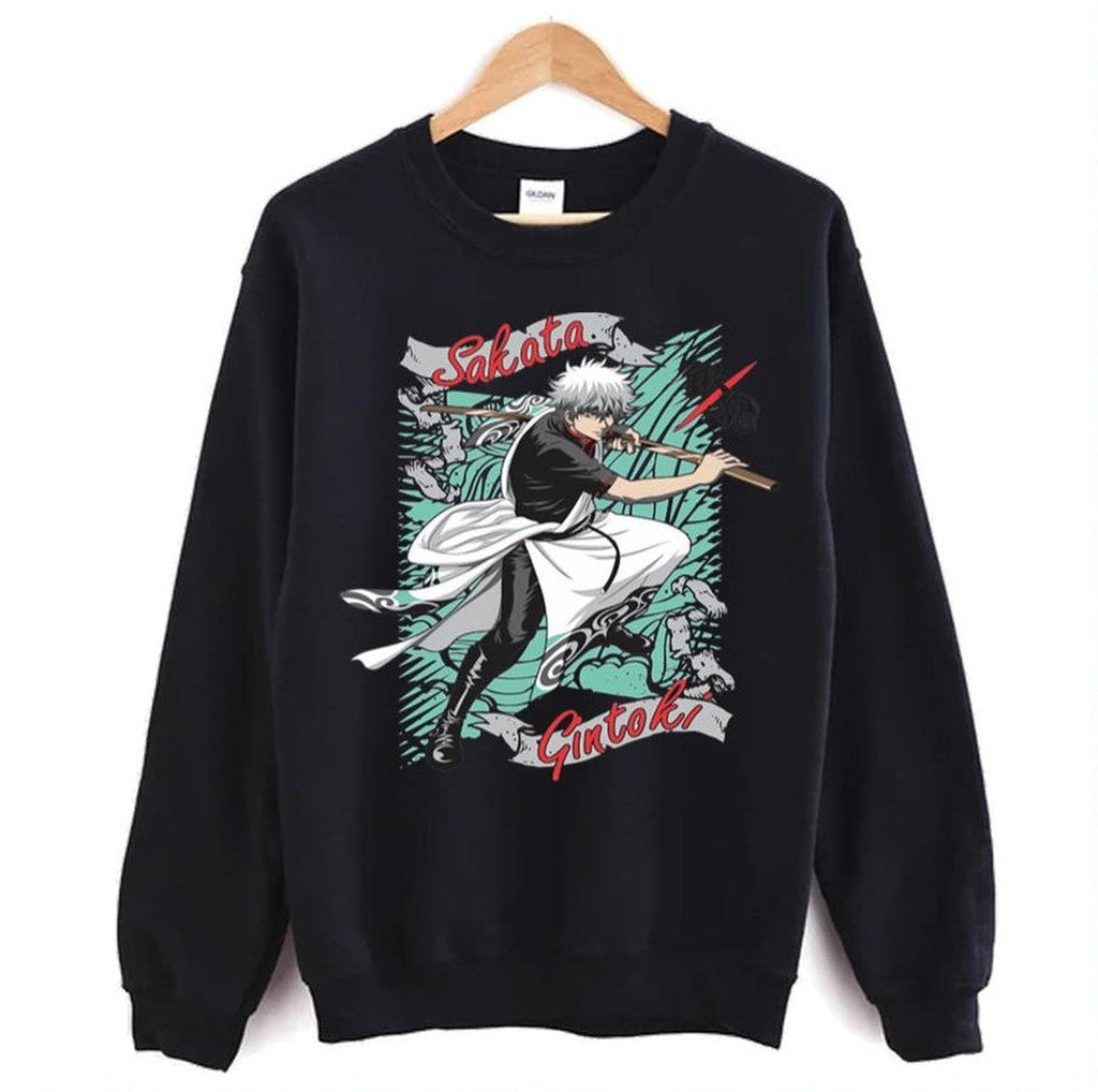 Sakata Gintoki Gintama Power Design Unisex Sweatshirt
