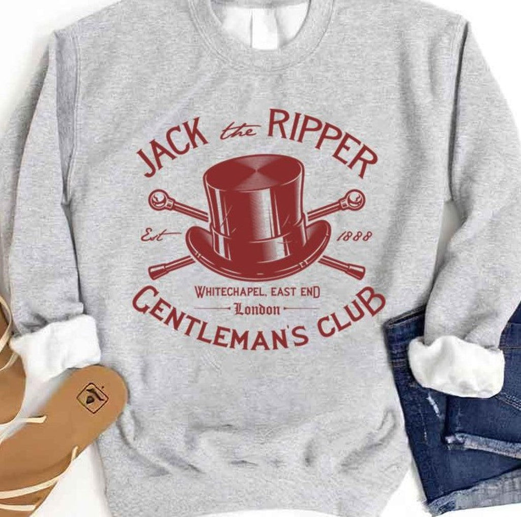 Music Vintage Jack The Ripper Jack The Ripper Gentleman's Club Unisex Sweatshirt