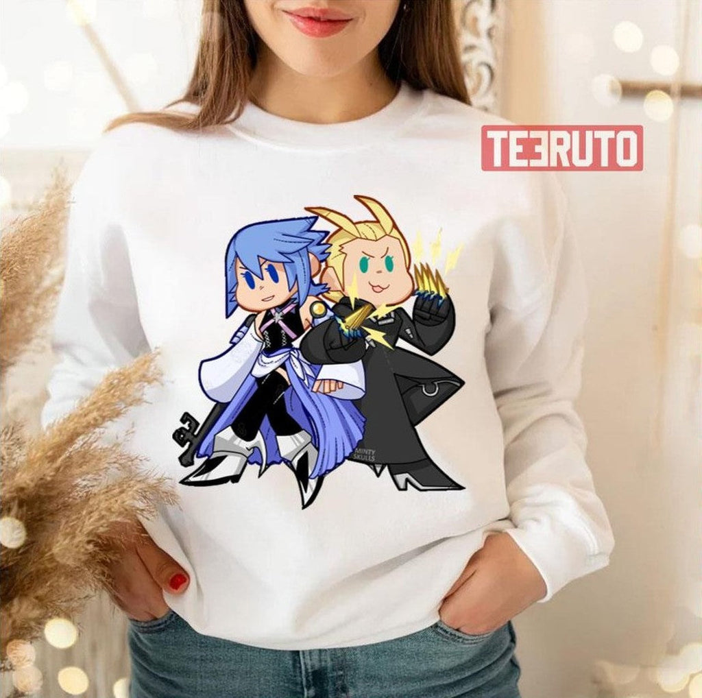 Aqua And Larxene Kingdom Hearts Unisex T-Shirt