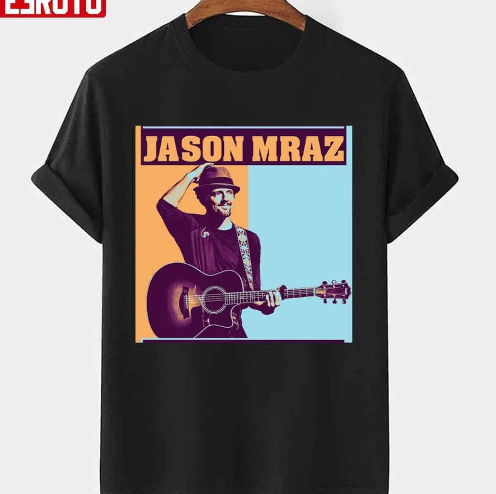 Pop Guitarist Singer Jason Mraz Vintage Unisex T-Shirt