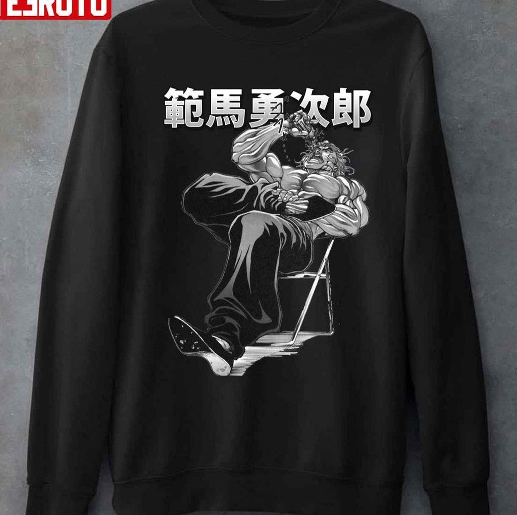 Art Of Yujiro Hanma Drinking Unisex T-Shirt