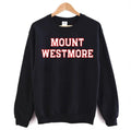 Mount Westmore White Logo Unisex Sweatshirt