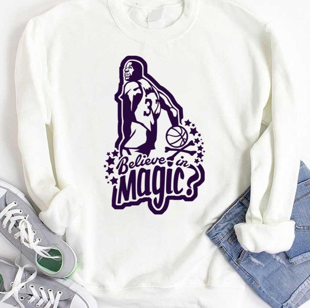 Believe In Magic Magic Johnson Unisex Hoodie