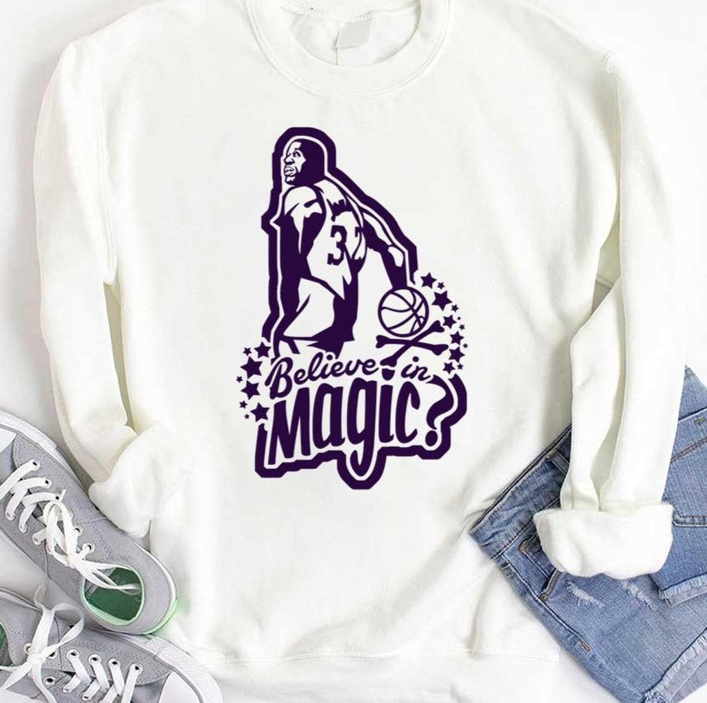 Believe In Magic Magic Johnson Unisex Hoodie