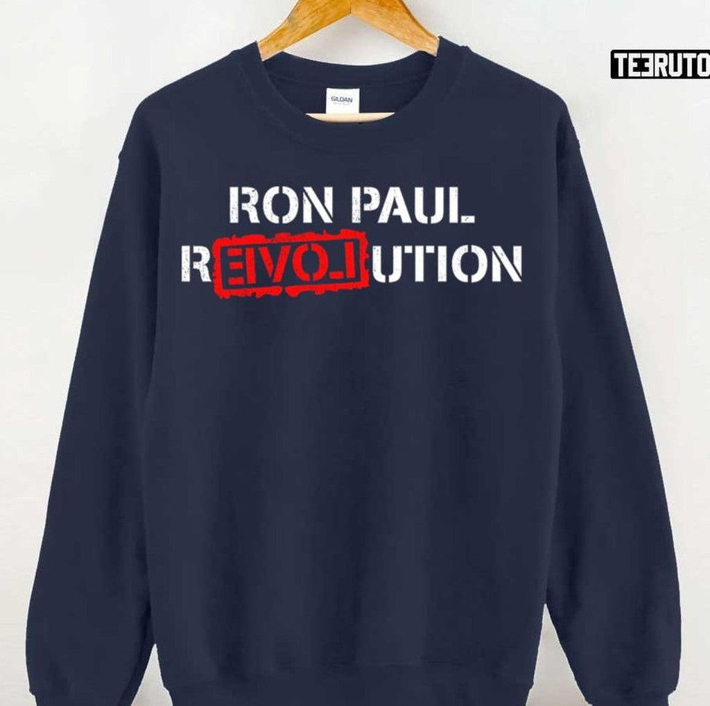 Ron Paul Revolution Black Vintage Unisex T-Shirt