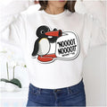 Motherfckers Pingu Cartoon Noot Noot Pingu Unisex Sweatshirt