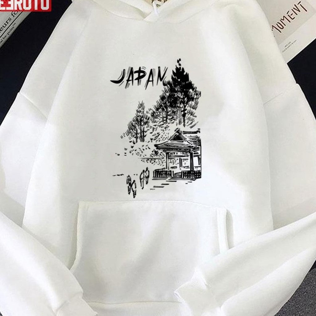 Anime Nods Japanese Sketch Art Unisex Sweatshirt